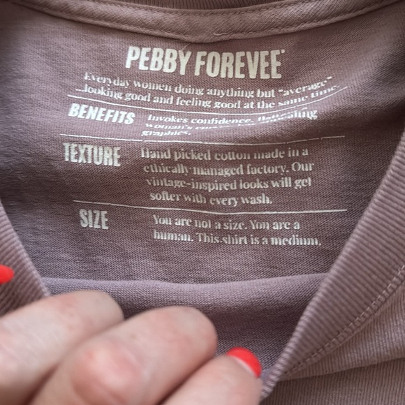 Pebby Forevee Side Slit Tee - Picture 3 of 4